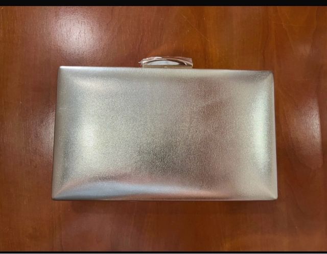 Bolso de fiesta dorado/plateado