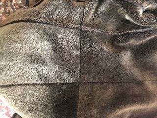 Chaqueta de piel con interior de muton