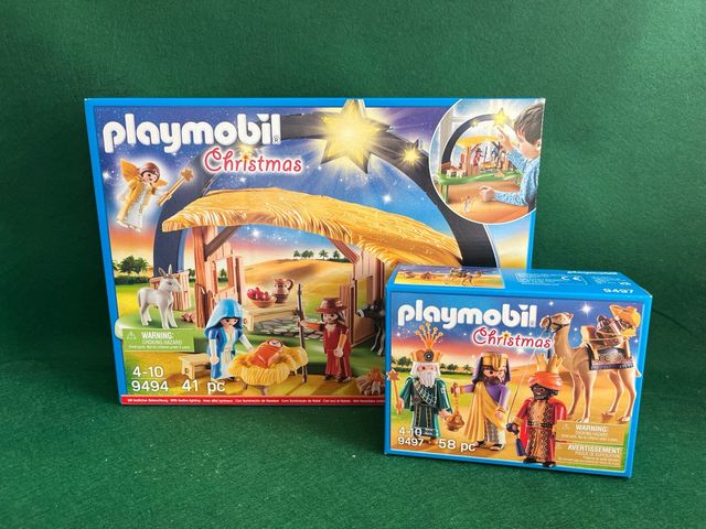 Lote Playmobil Pesebre Navideño