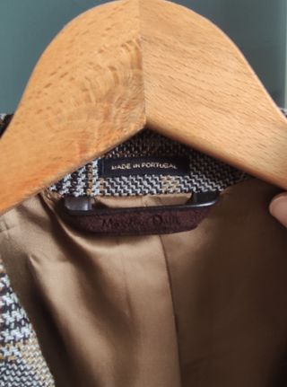 Americana Massimo Dutti Caballero Talla M talla 52