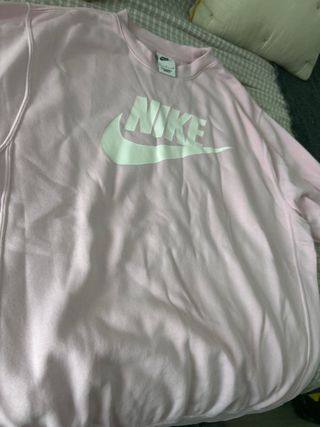 Sudadera Nike rosa chico