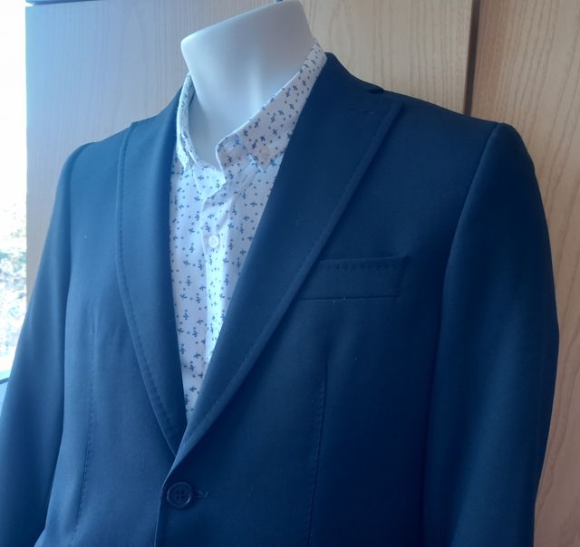 Traje Cardinter Negro Talla 48 (S/M)