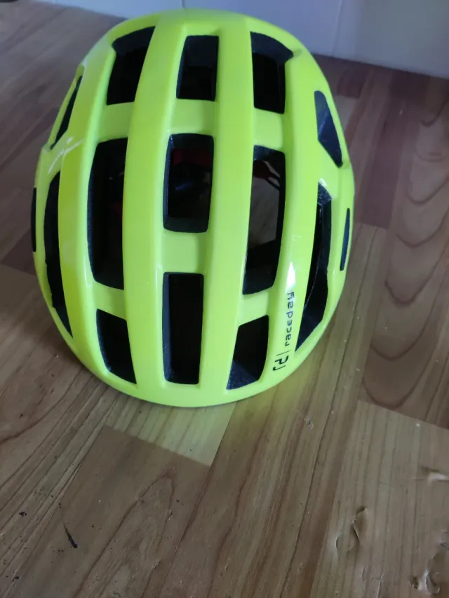 Casco Bicicleta RNOX Amarillo Flúor