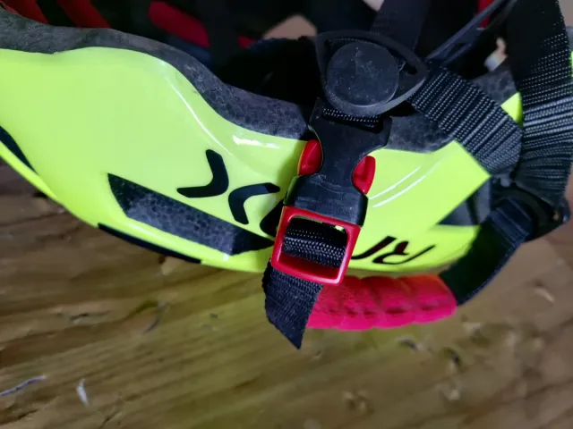 Casco Bicicleta RNOX Amarillo Flúor