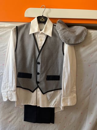 Traje Chulapo niño , talla 6