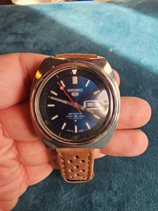 Reloj Seiko 5 Sports automático vintage – 21 rubíe