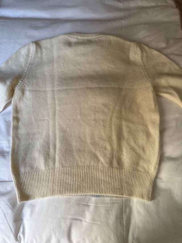 Jersey Chiara Ferragni Lana Beige Estrella