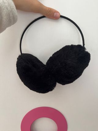 Orejeras calentitas negras