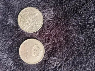 2 Monedas 25 Pesetas España