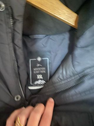 Abrigo Vancouver Negro Talla XXL