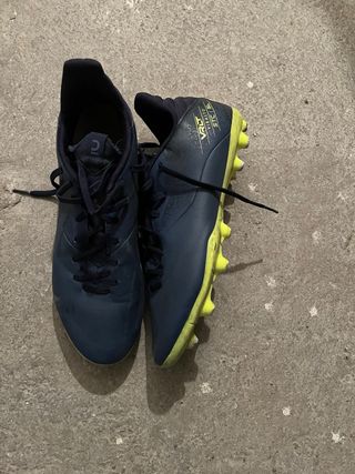 Tacos de fútbol azules