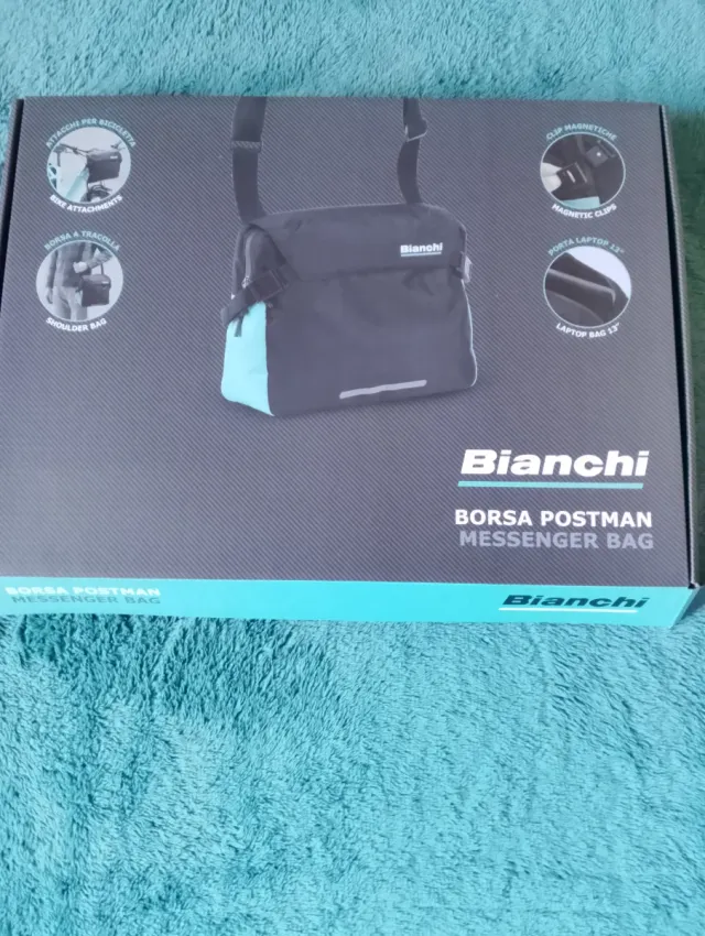 Borsa Postman Bianchi Nuova