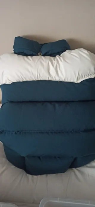 Abrigo de plumas Verlac modelo largo