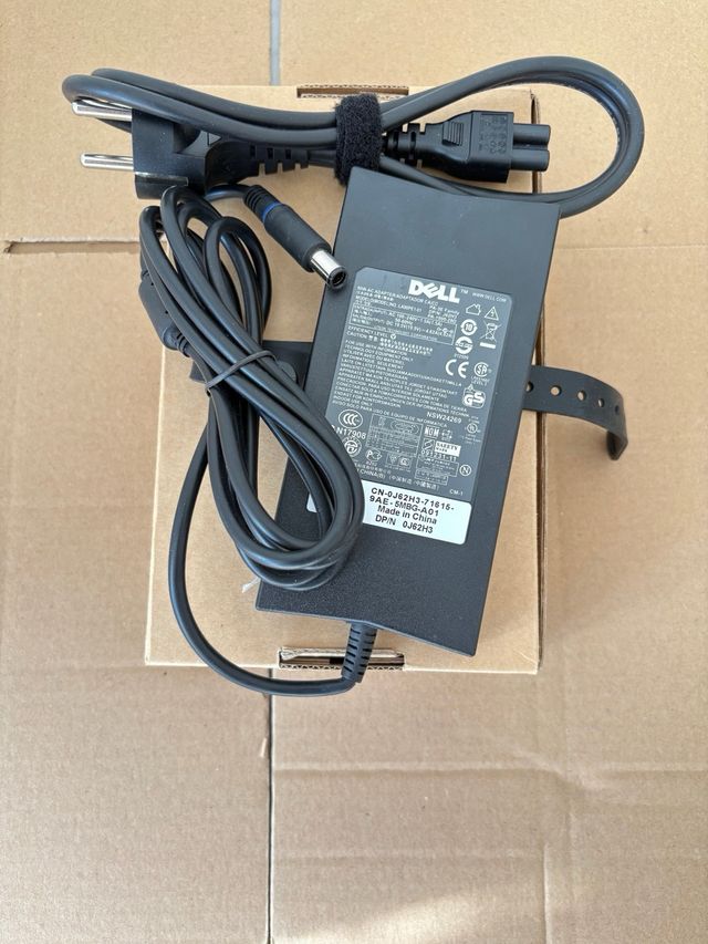 Cargador Dell 130W Original + Cable Corriente
