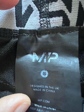 Mallas deportivas My Protein negras