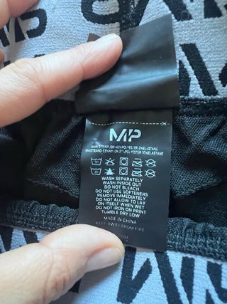 Mallas deportivas My Protein negras