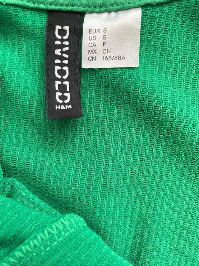 Vestido verde tirantes