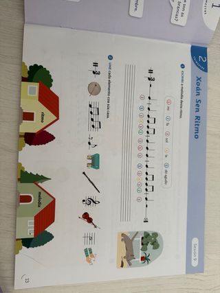 CADERNO MUSICA NOVO TIROLIRO 3 PRIMARIA CONSTRUIN