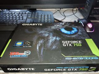 Tarjeta Gráfica Gigabyte GTX 750 2GB