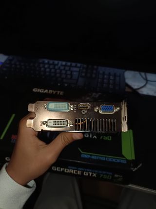 Tarjeta Gráfica Gigabyte GTX 750 2GB