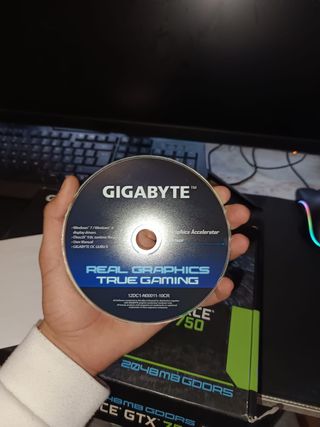 Tarjeta Gráfica Gigabyte GTX 750 2GB