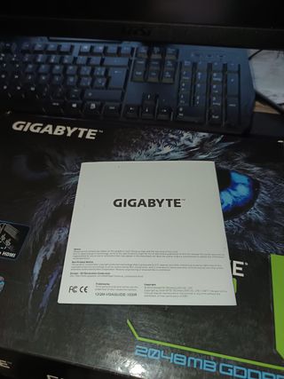 Tarjeta Gráfica Gigabyte GTX 750 2GB