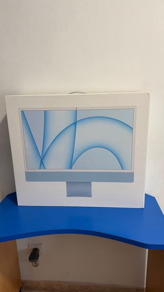 Caja vacía iMac 24 pulgadas