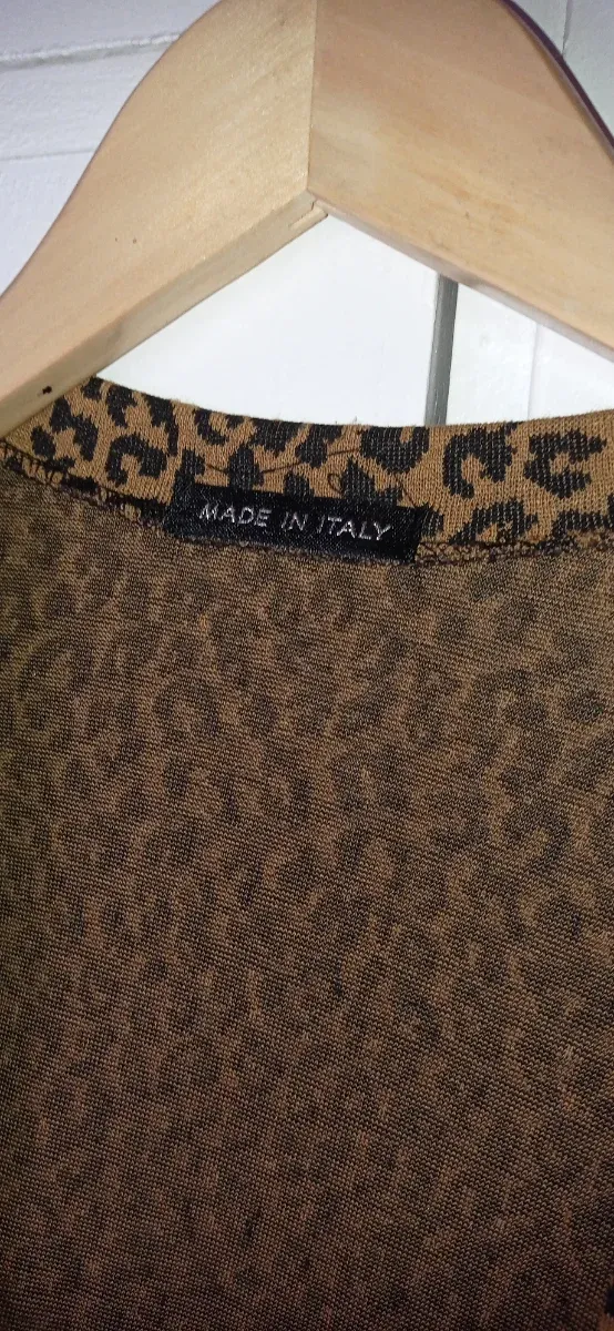 Chaqueta animal print.