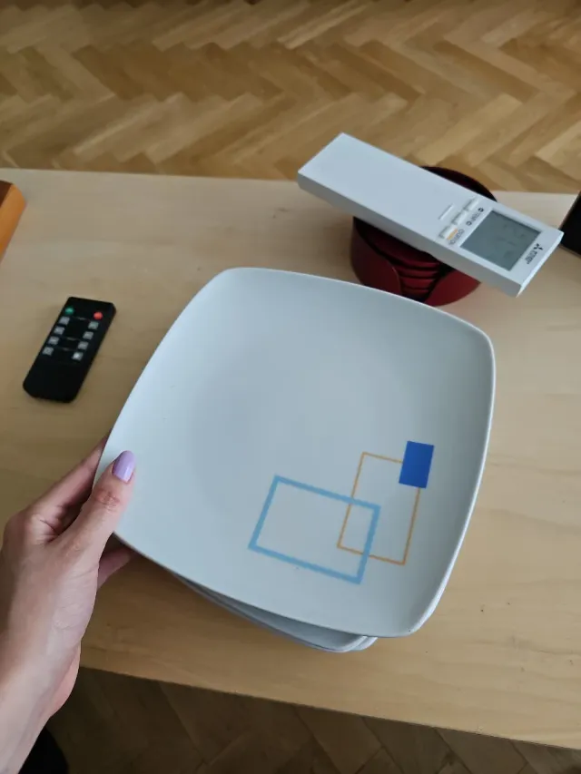 6 Platos Lisos Llanos Cerámica