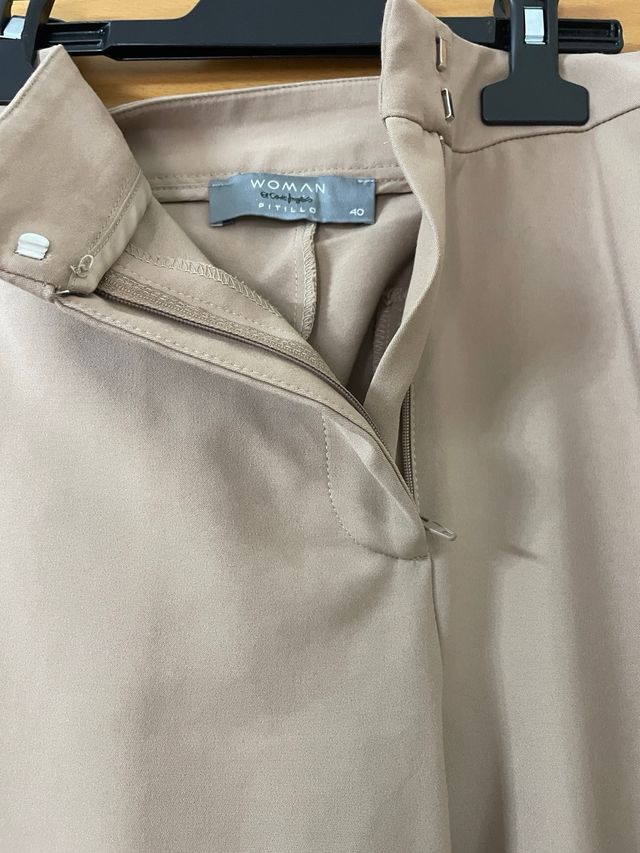 Pantalón de vestir beige