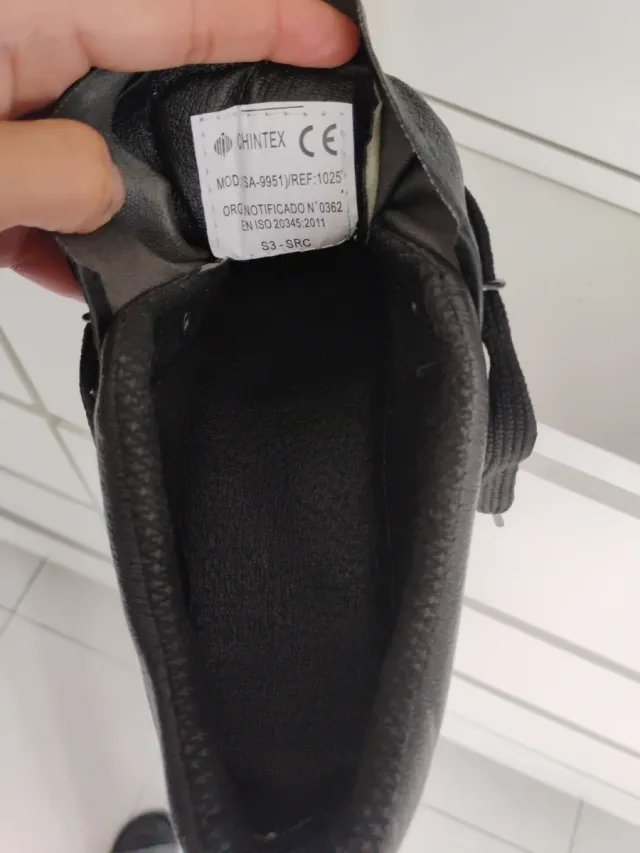 Botas de seguridad negras Talla 41