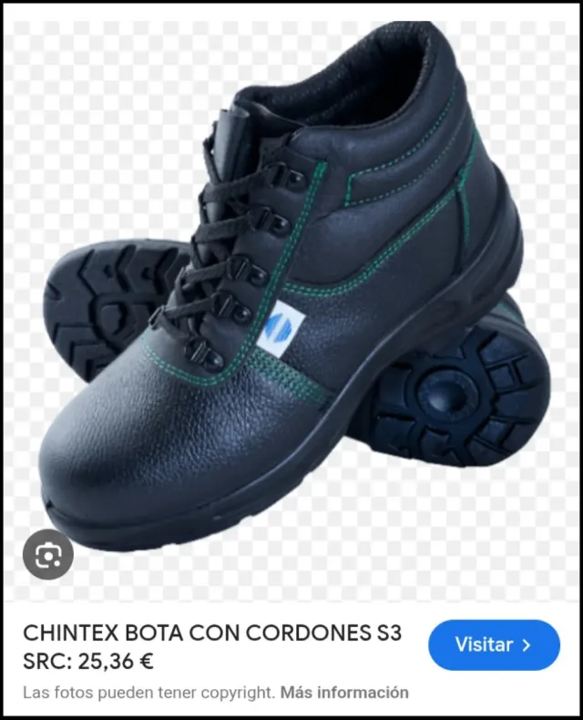 Botas de seguridad negras Talla 41