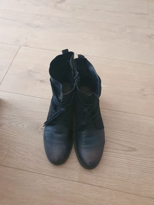 Botines vintage azul oscuro Talla 39