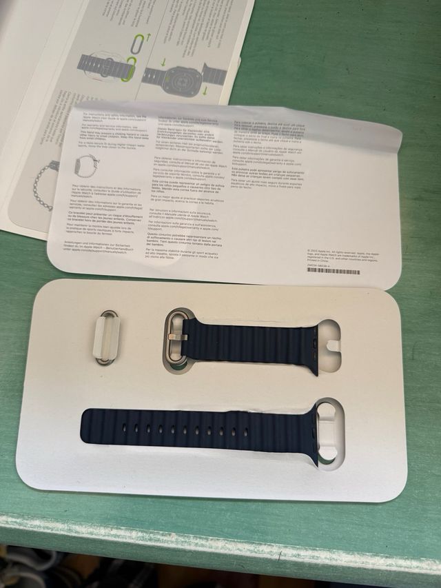 Correa Apple Watch 49mm Azul Oscuro