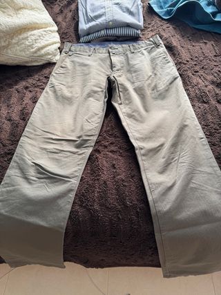 Pantalón Zara Verde Pistacho