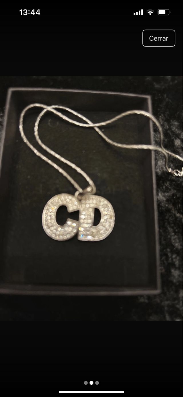 Colgante CD con brillantes