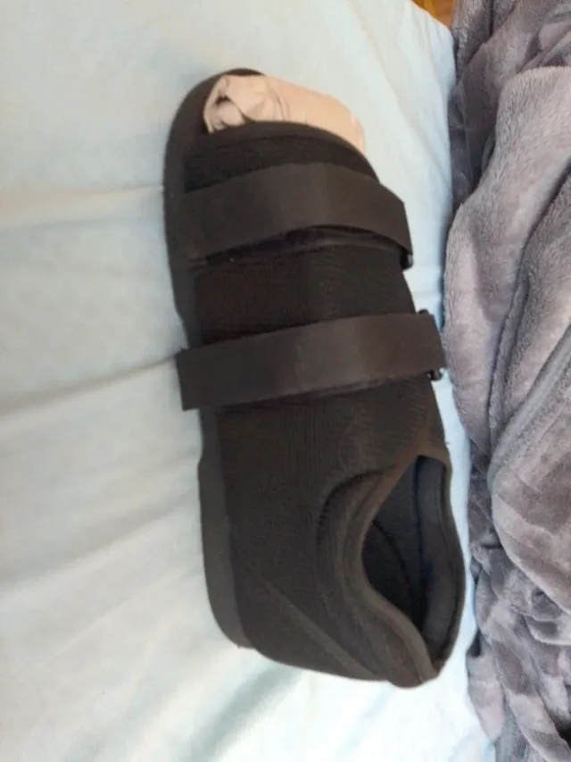 Zapato postquirúrgico Qbiofeet negro