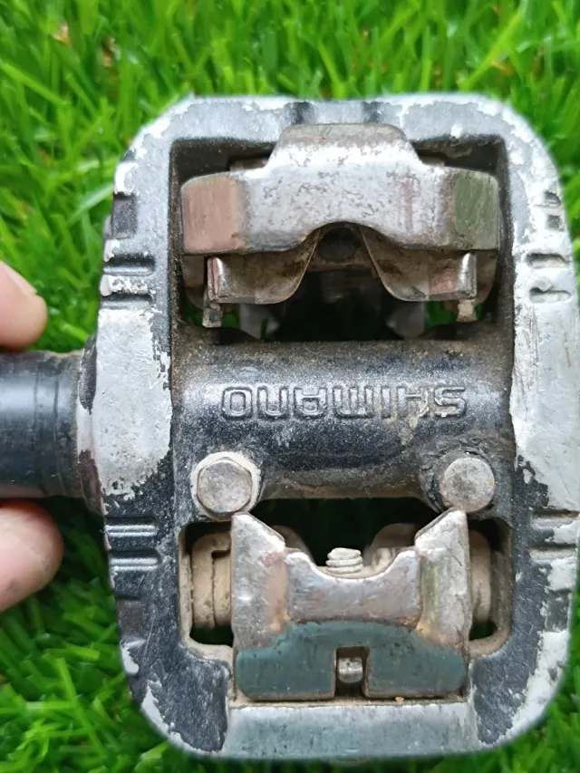 Lote de pedales y freno bicicleta