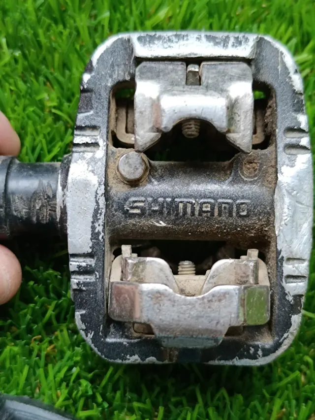 Lote de pedales y freno bicicleta