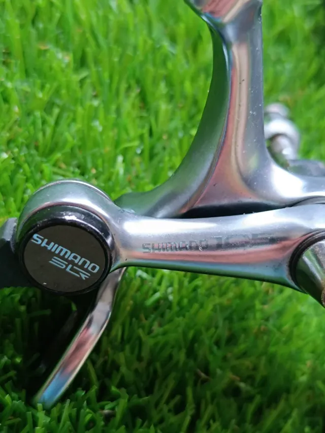 Lote de pedales y freno bicicleta