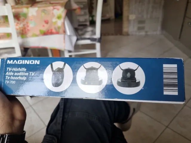 MAGINON TV-700 Cuffie Wireless Nere