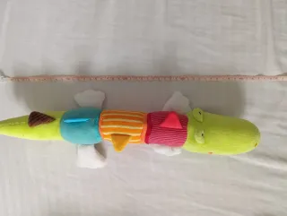 Juguete bebé gusano multicolor