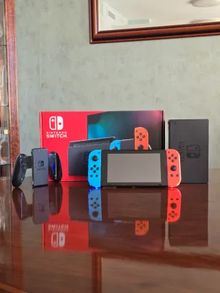 Nintendo Switch V2 COMPLETA