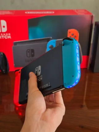 Nintendo Switch V2 COMPLETA