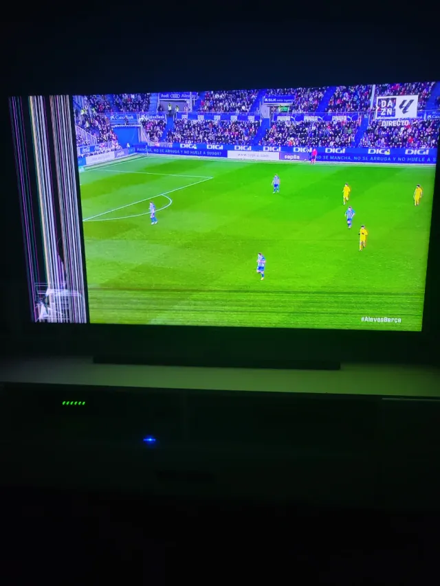 Samsung 55Q70 TV para reparar