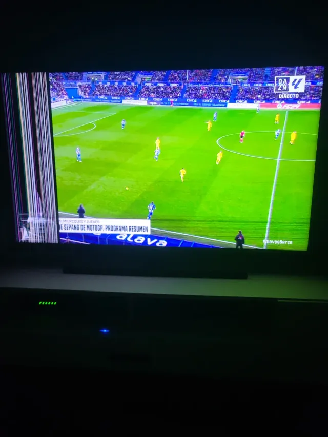 Samsung 55Q70 TV para reparar