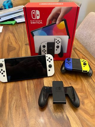 Nintendo Switch OLED Blanca