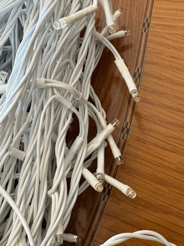 Luces de Navidad Blancas