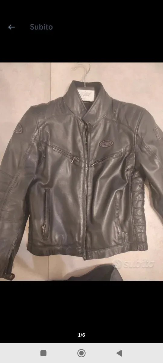 Giubbotto moto Speedy uomo con protezioni