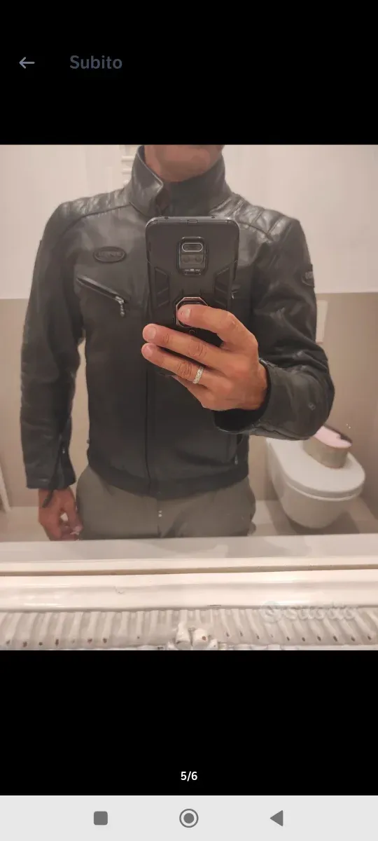 Giubbotto moto Speedy uomo con protezioni